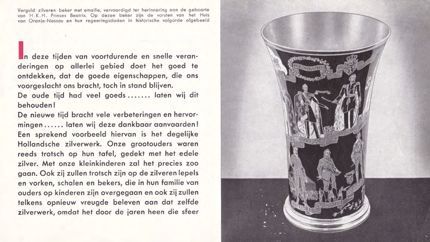 oude catalogus over zilver waarde vast en mooi familiezilver Zilver.nl